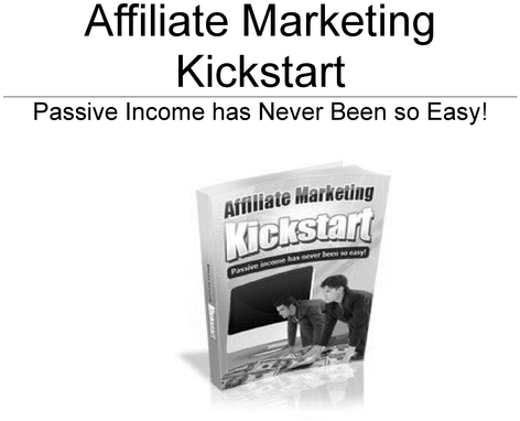 Product picture Affiliate Marketing Kickstart